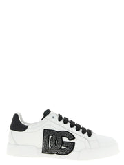 Dolce & Gabbana Bicolor Calfskin Sneakers - EU39.5/US9.5