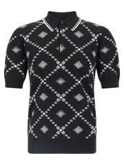 Dolce & Gabbana Bicolor Cashmere Polo Shirt - IT52 | XL