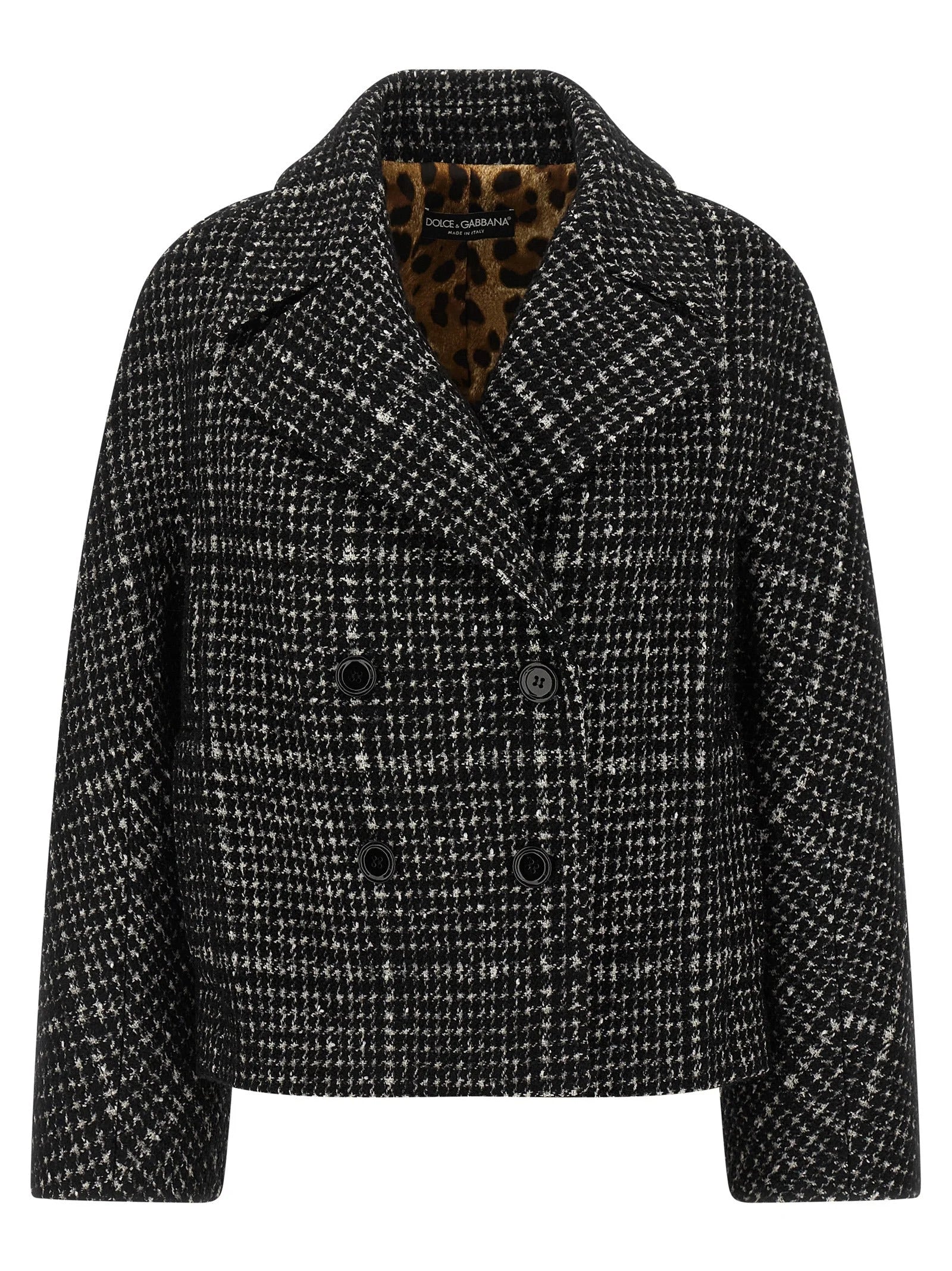 Dolce & Gabbana Bicolor Cotton Coat - IT38