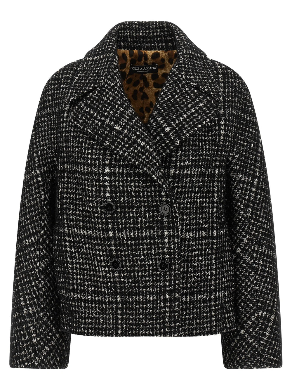 Dolce & Gabbana Bicolor Cotton Coat - IT38