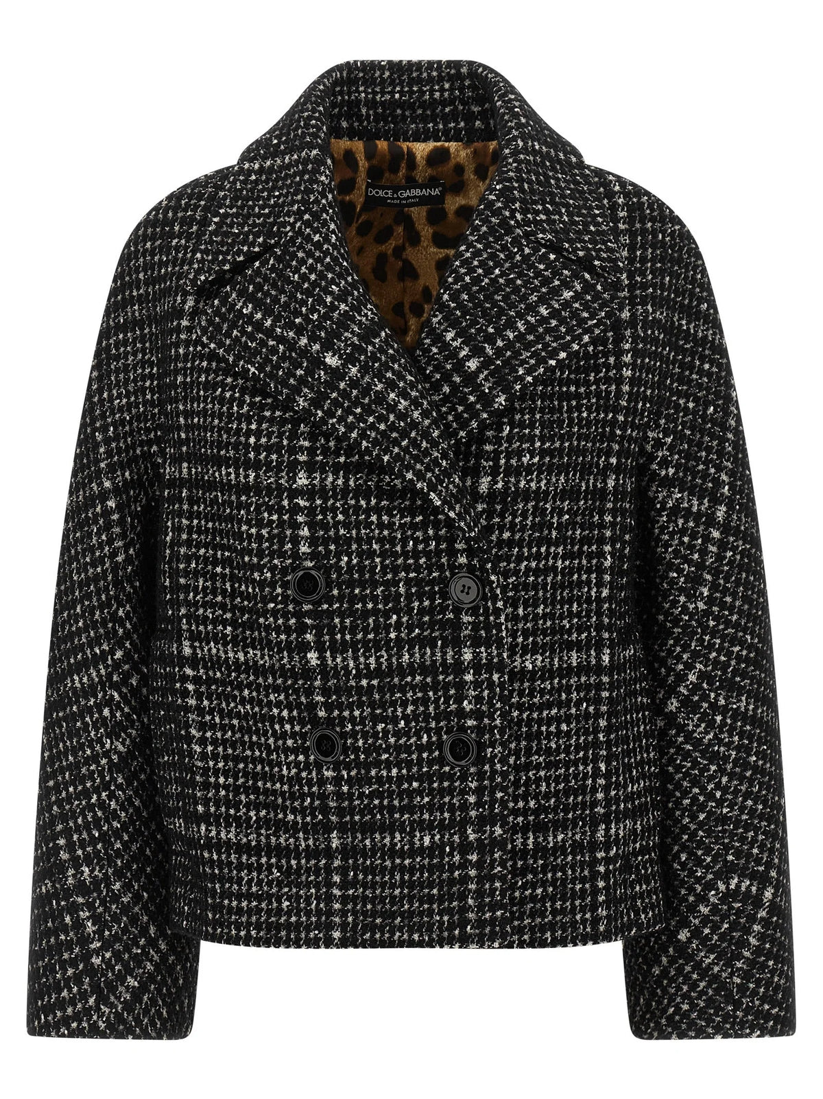 Dolce & Gabbana Bicolor Cotton Coat - IT38