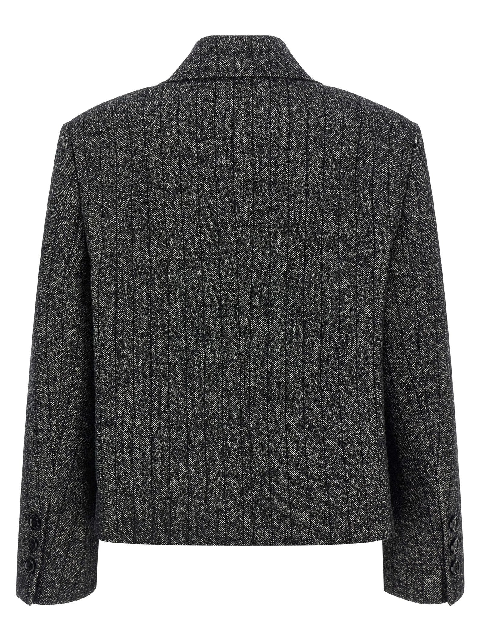 Dolce & Gabbana Bicolor Elastane Blazer