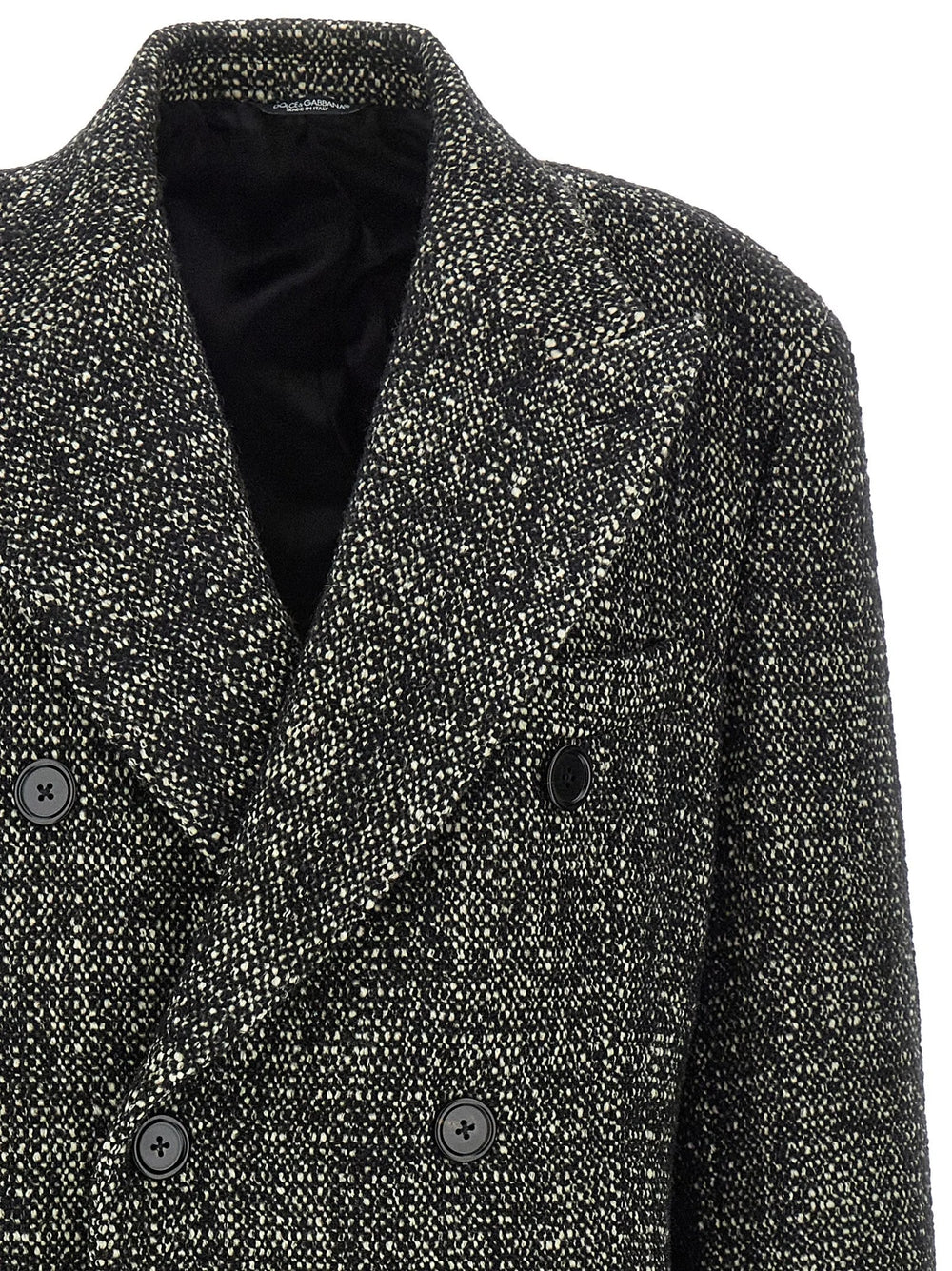 Dolce & Gabbana Bicolor Polyamide Coat - IT50 | L