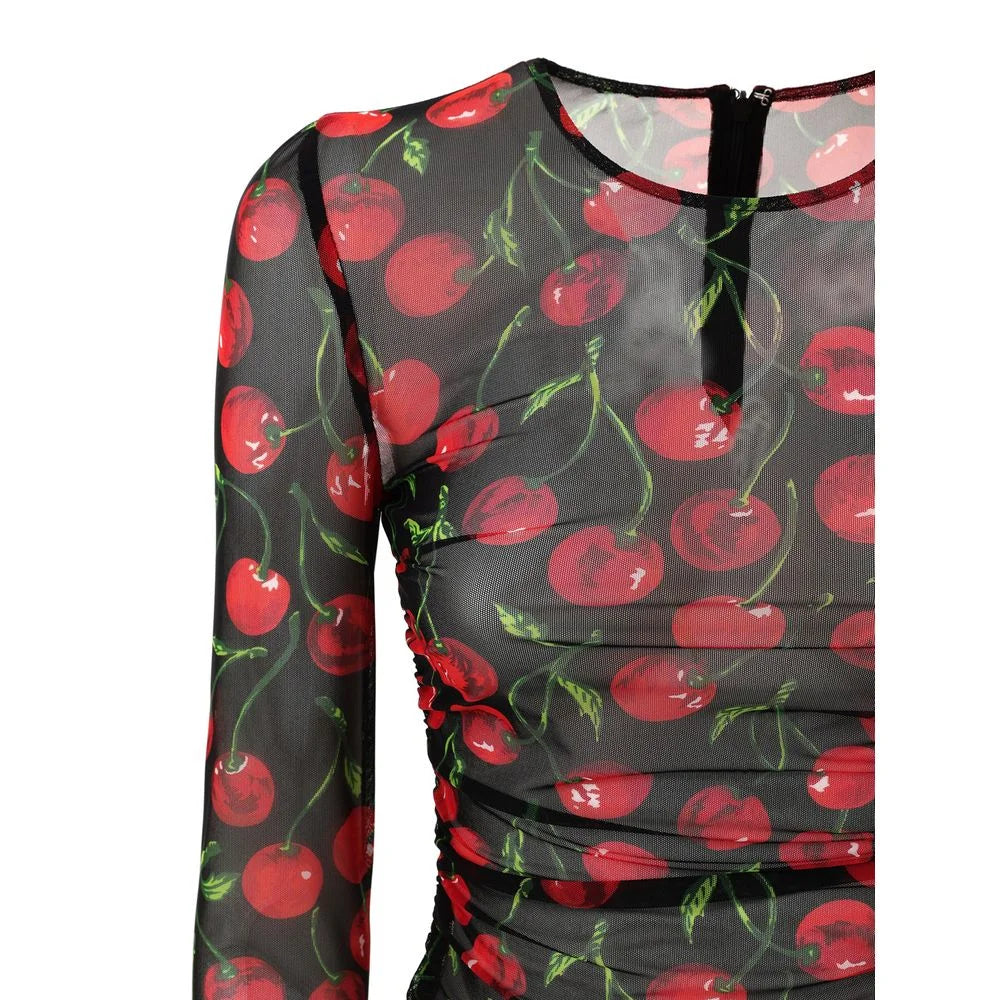 Dolce & Gabbana Bicolor Polyamide Shirt - IT40|S - Sweaters