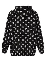 Dolce & Gabbana Bicolor Polyester Shell Jacket