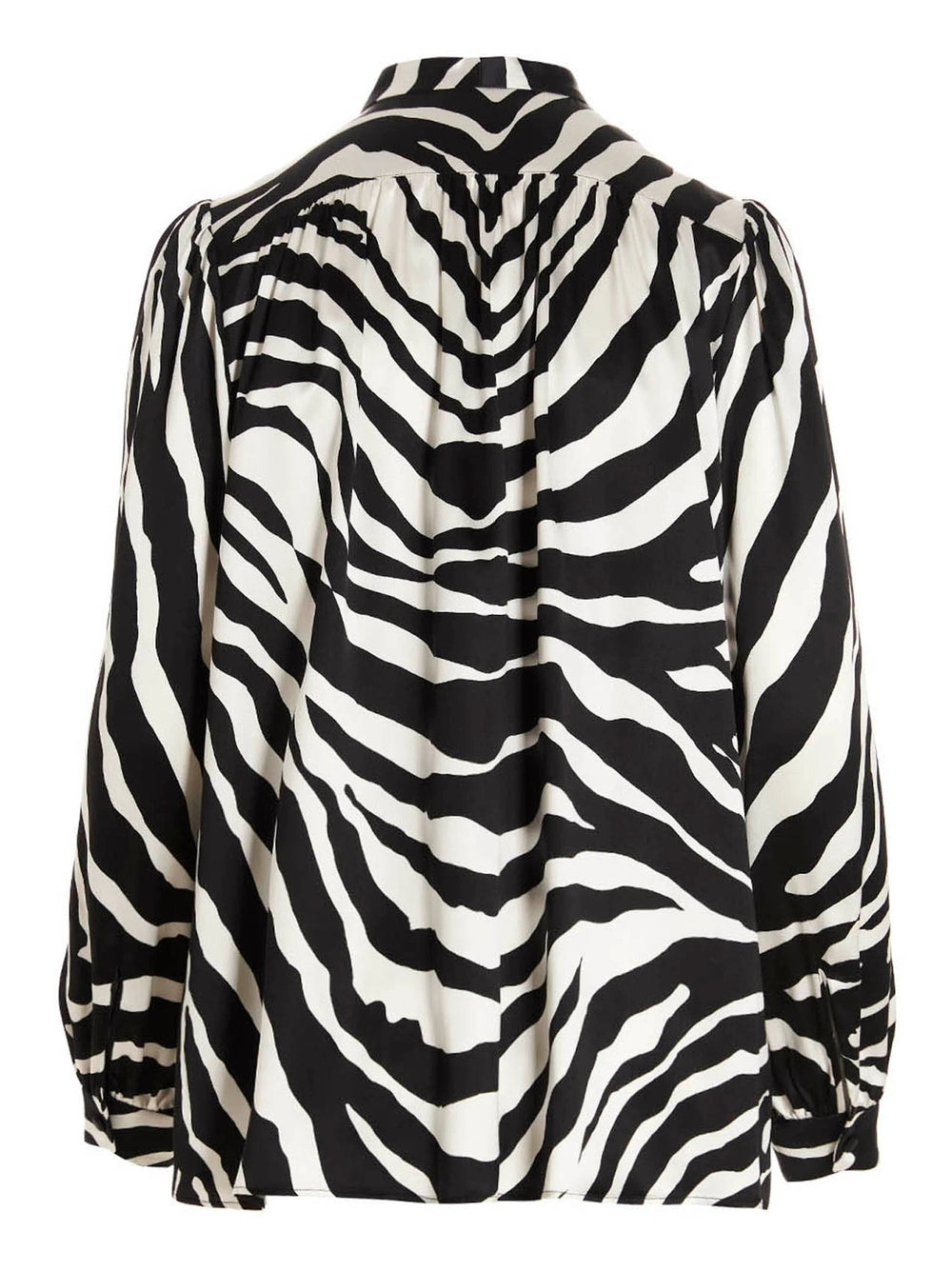 Dolce & Gabbana Bicolor Silk Blouse