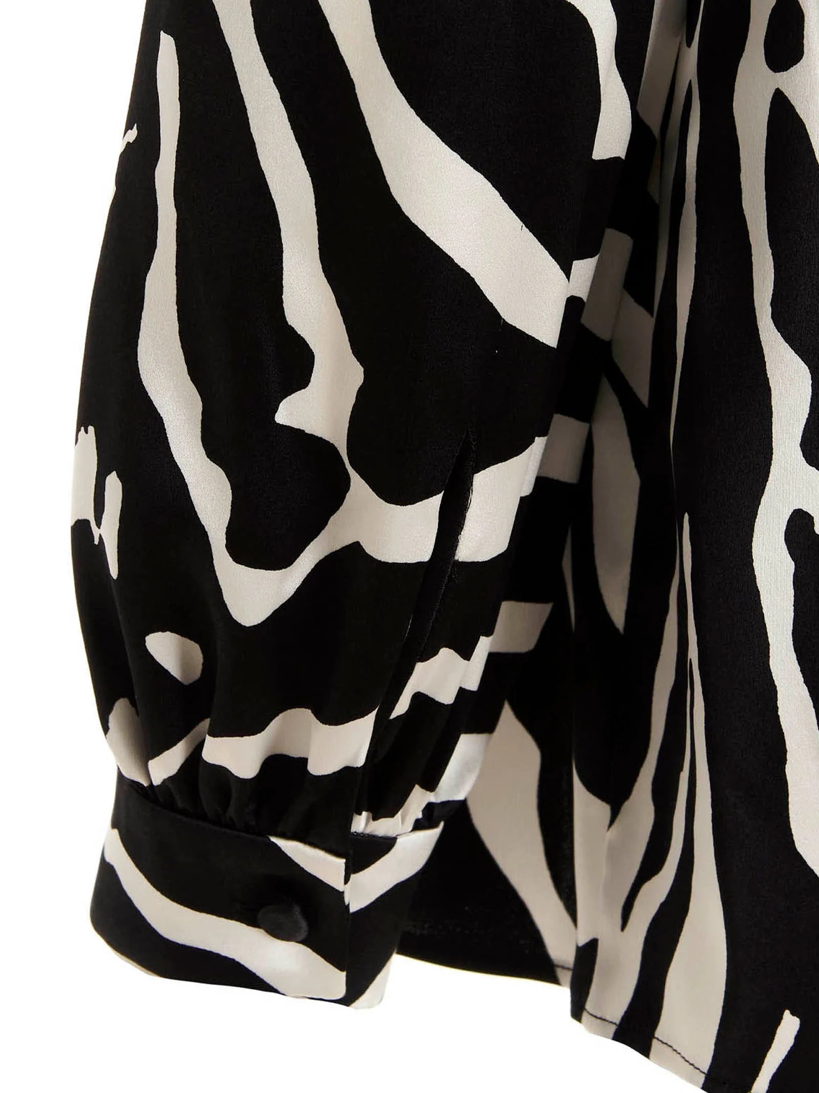 Dolce & Gabbana Bicolor Silk Blouse