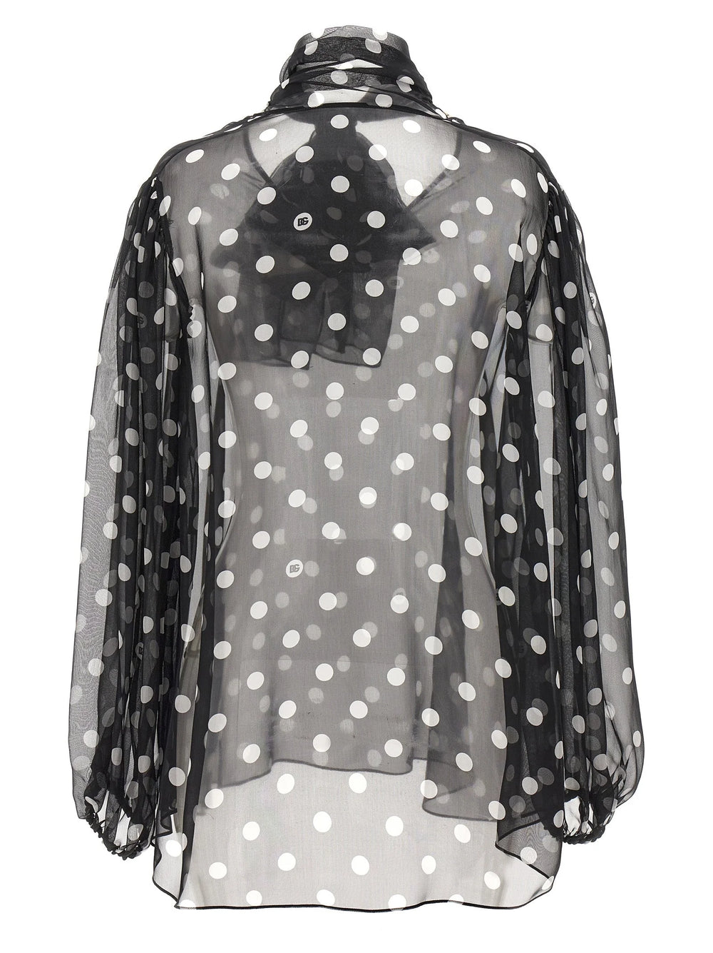 Dolce & Gabbana Bicolor Silk Blouse - IT42