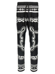 Dolce & Gabbana Bicolor Silk Casual Pants - 48 | M