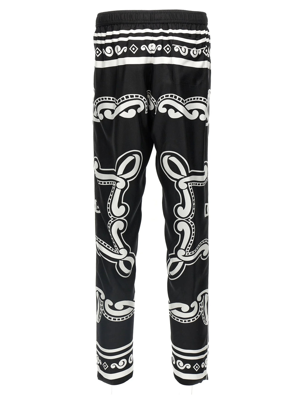 Dolce & Gabbana Bicolor Silk Casual Pants - 48 | M
