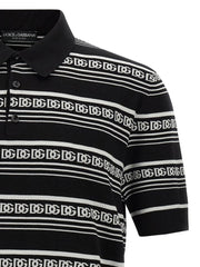 Dolce & Gabbana Bicolor Silk Polo Shirt - XXL