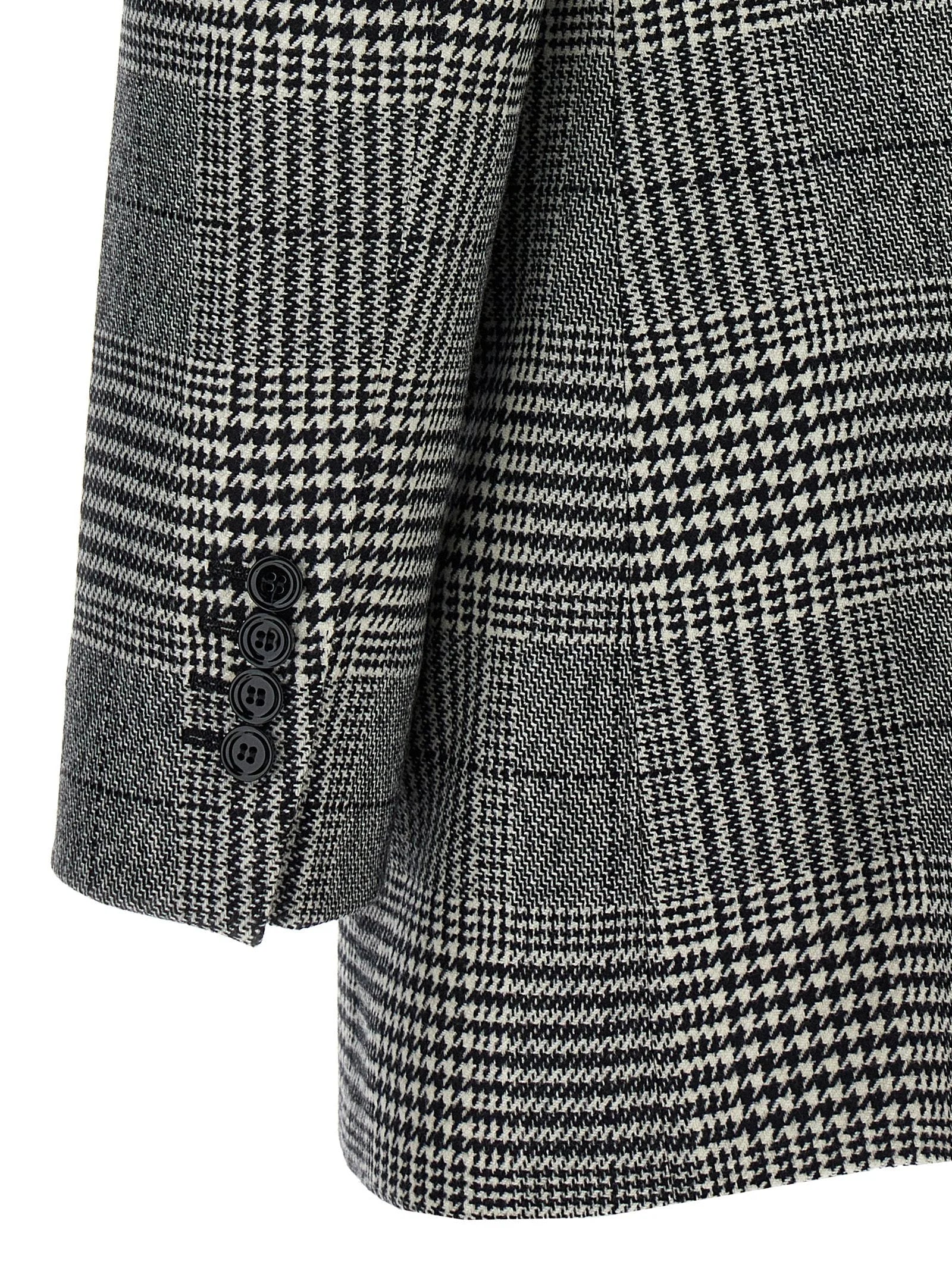 Dolce & Gabbana Bicolor Wool Blazer