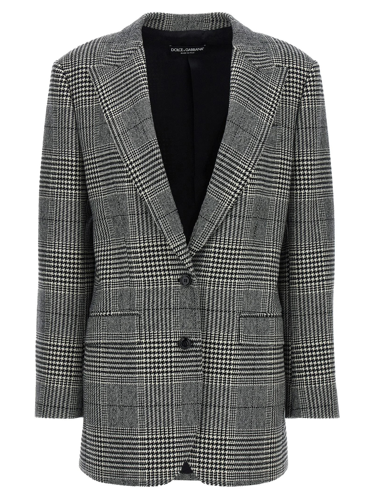 Dolce & Gabbana Bicolor Wool Blazer