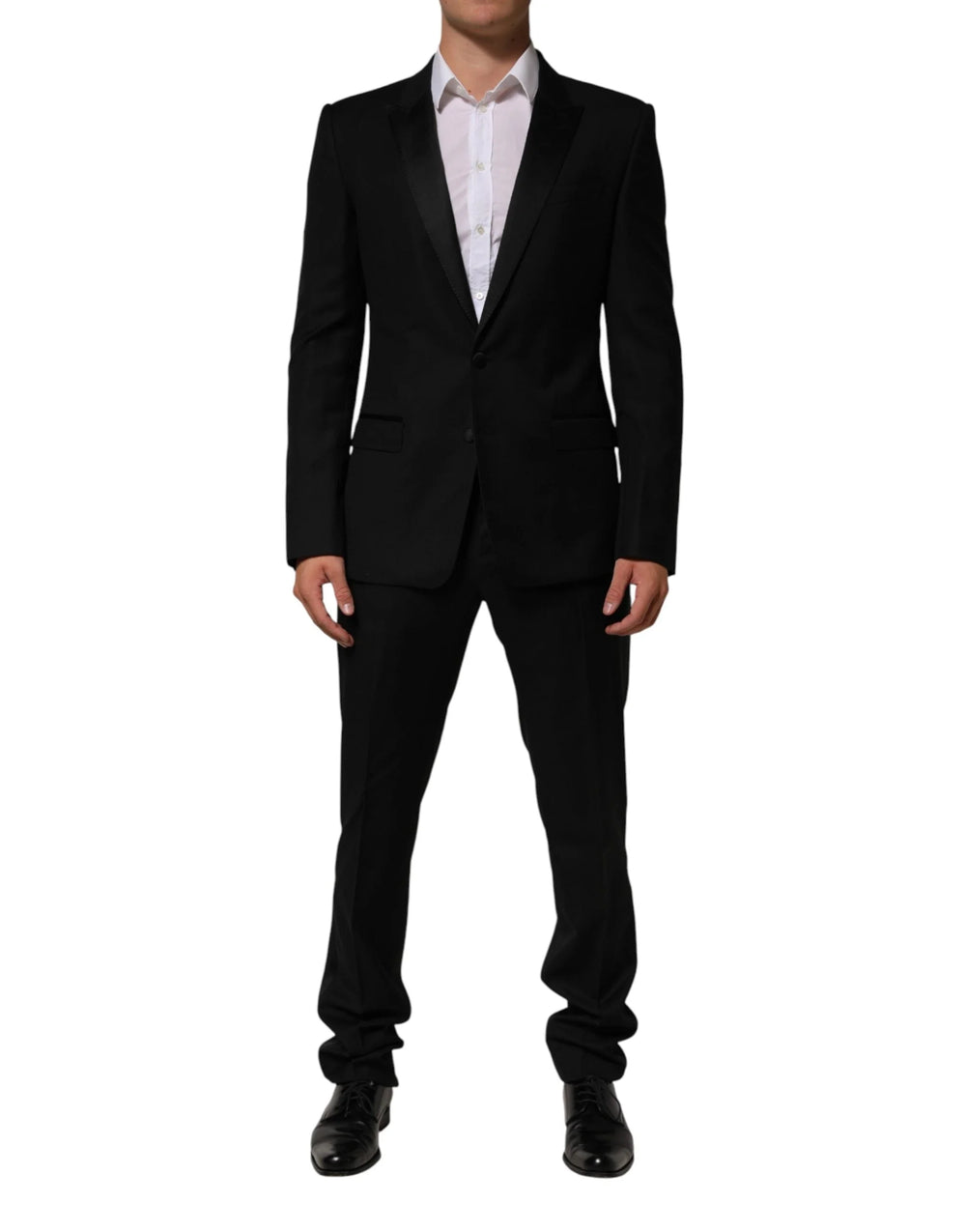Dolce & Gabbana Black 2 Buttons Jacket Formal 2 Piece Suit - IT50 | L