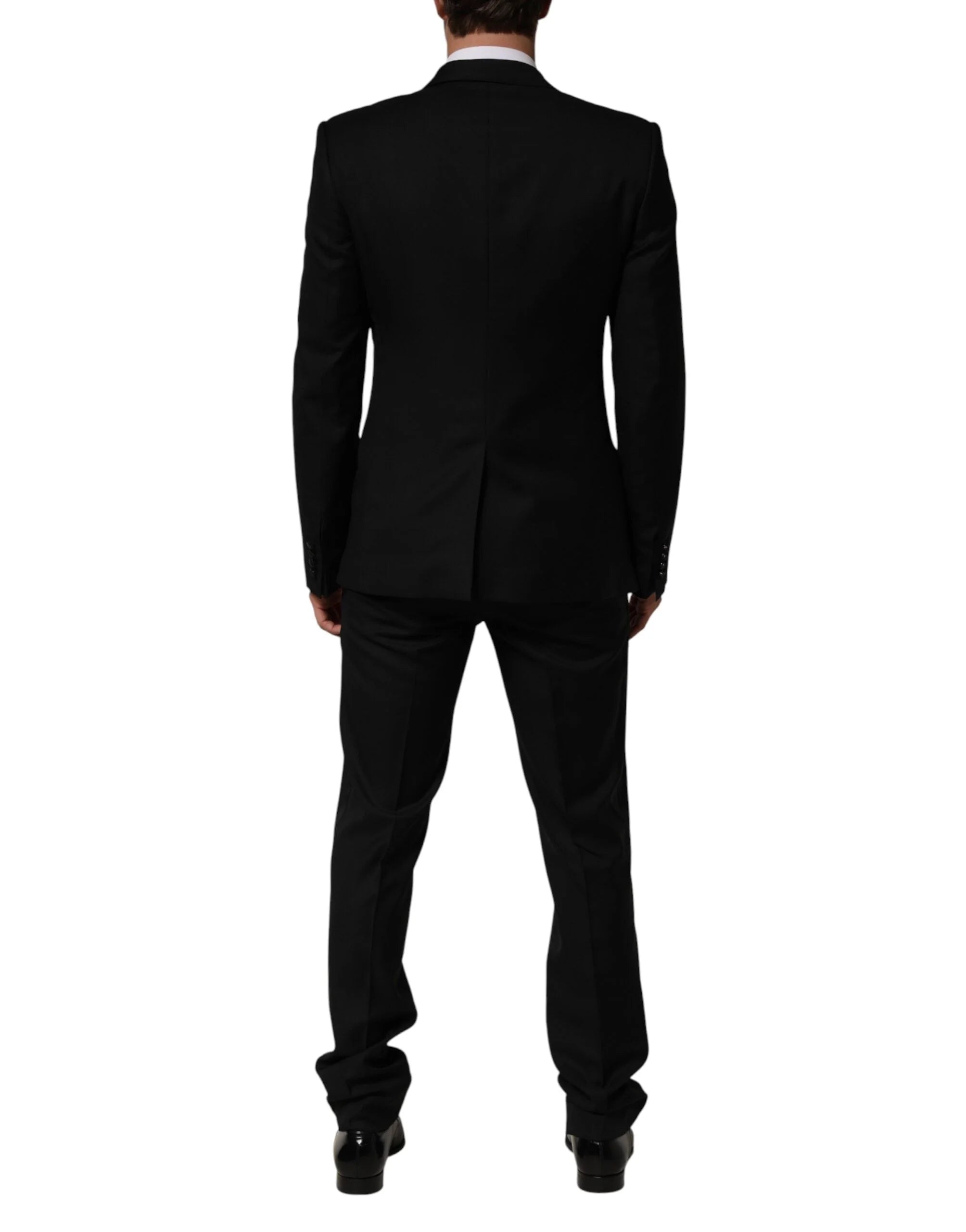 Dolce & Gabbana Black 2 Buttons Jacket Formal 2 Piece Suit - IT50 | L