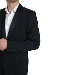 Dolce & Gabbana Black 2 Piece Single Breasted MARTINI Suit - IT54 | XL - Pant Suits
