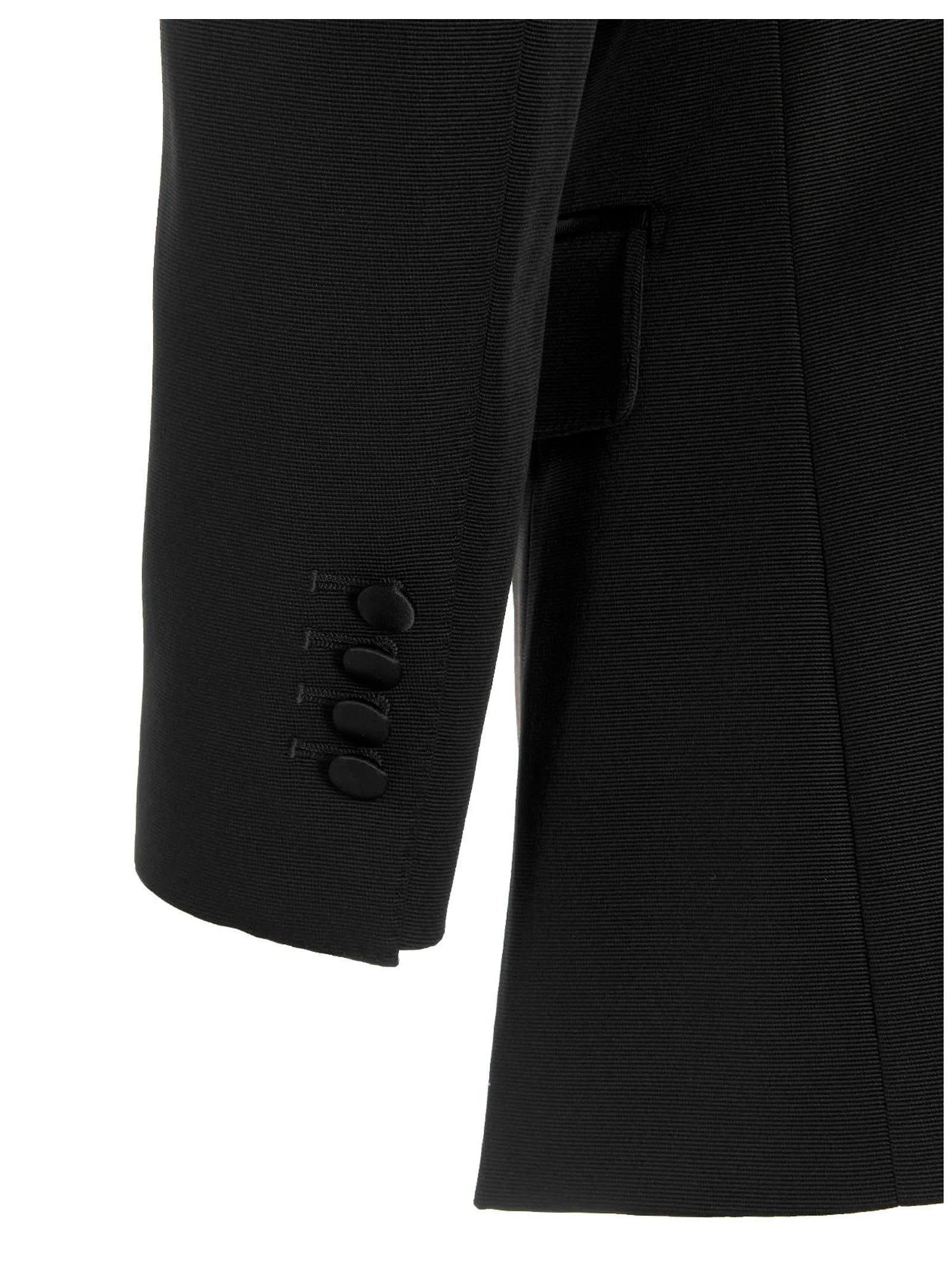 Dolce & Gabbana Black Acetate Blazer