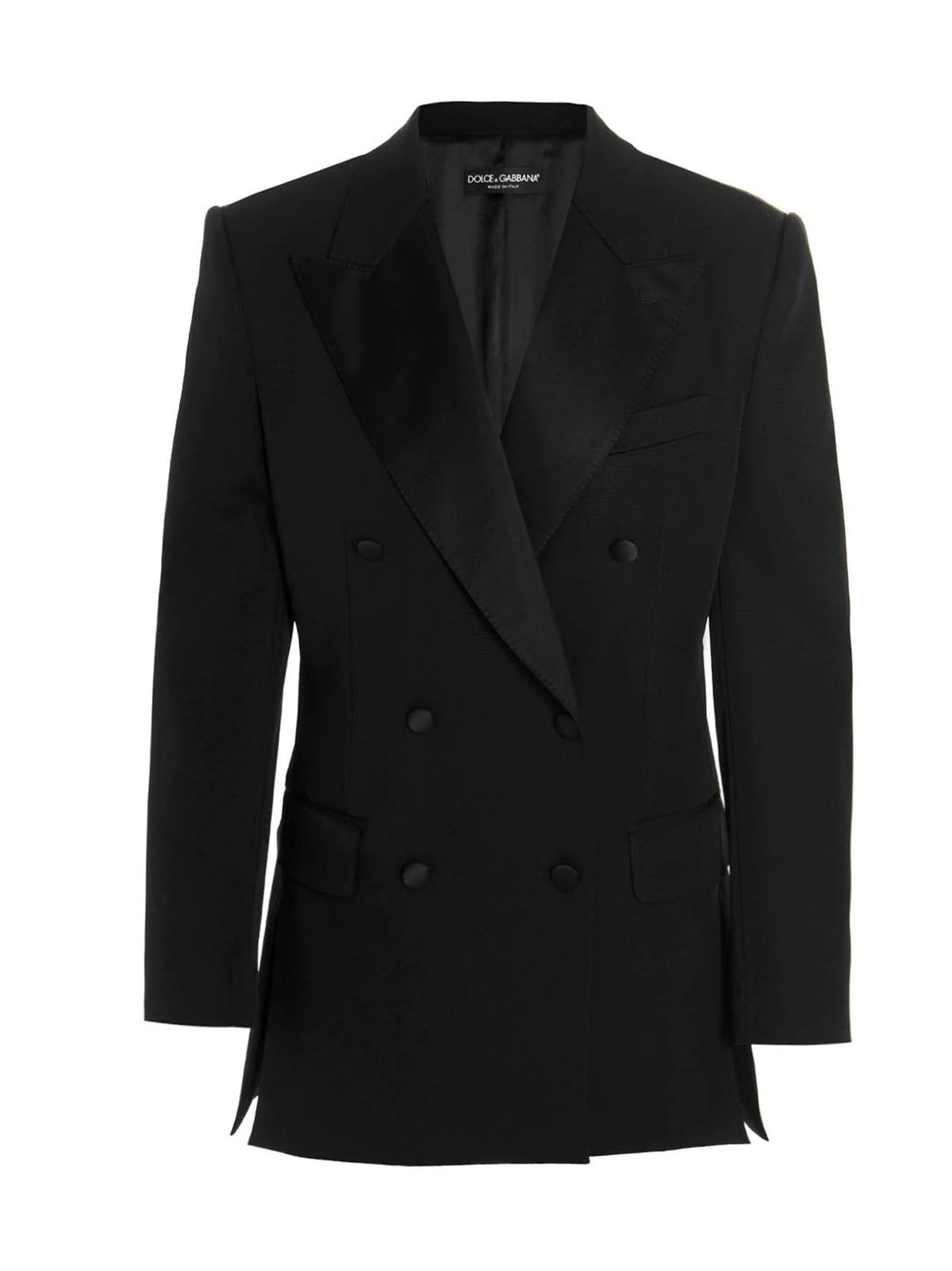 Dolce & Gabbana Black Acetate Blazer