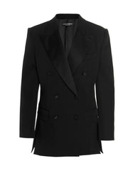 Dolce & Gabbana Black Acetate Blazer