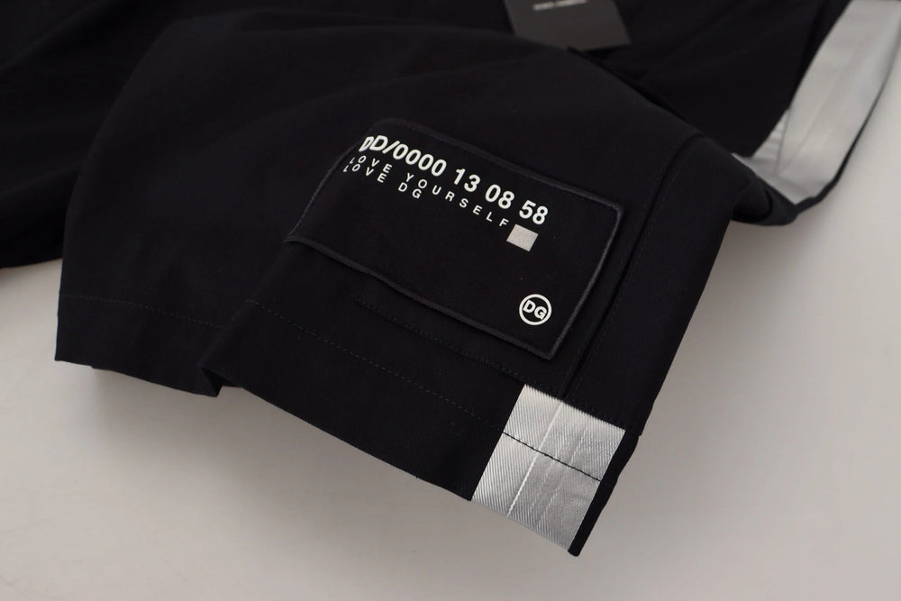 Dolce & Gabbana Black Bermuda Cargo Casual Shorts - IT48 | M - Cargo Shorts