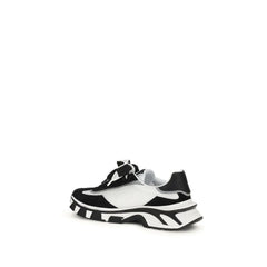 Dolce & Gabbana Svarta sneakers i kalvskinn Bos Taurus