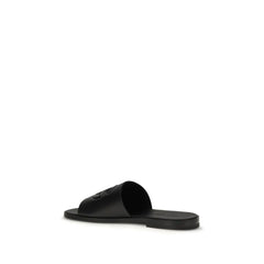 Sandales Dolce & Gabbana en cuir de veau noir Bos Taurus - Sandals