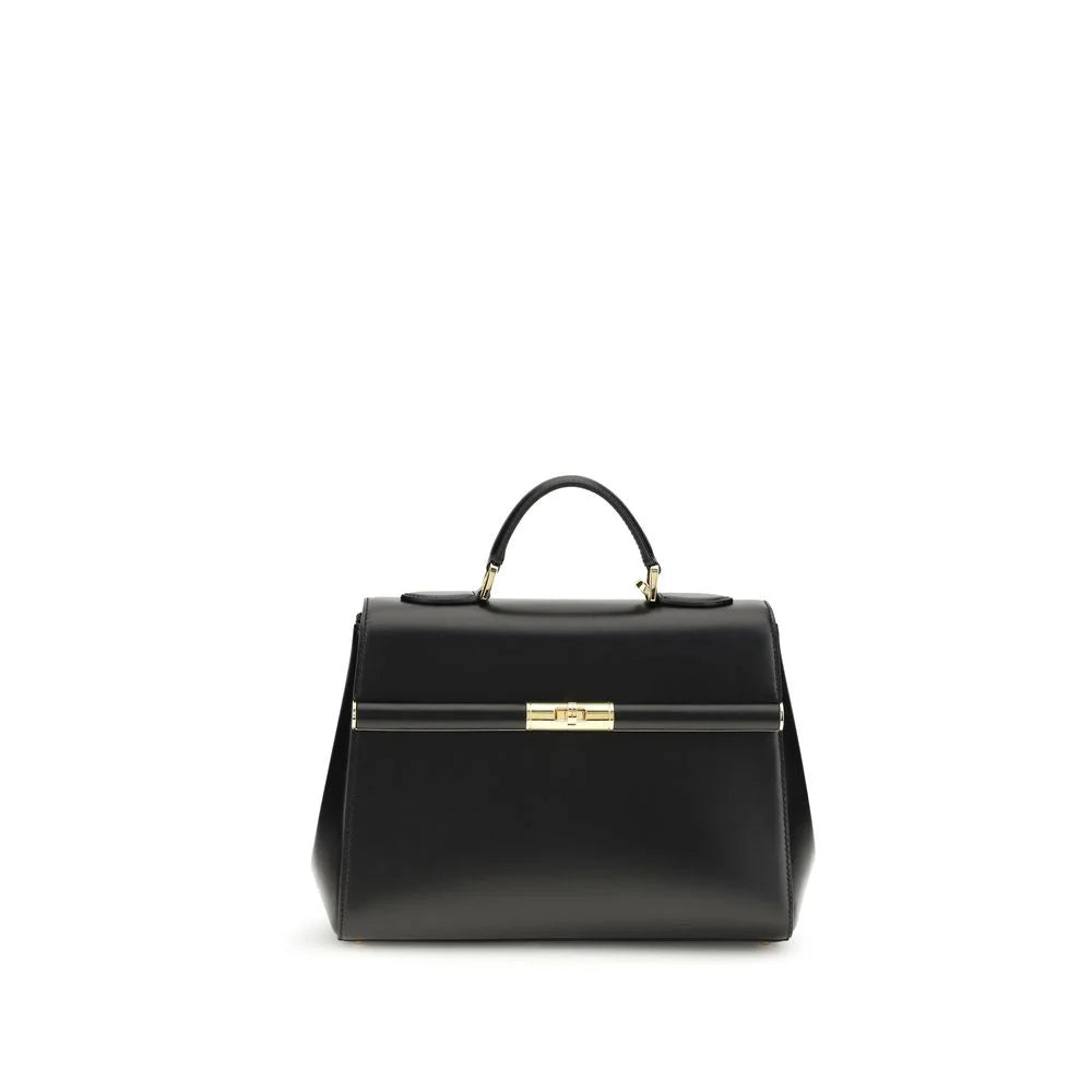 Sac bandoulière en veau noir Bos Taurus Dolce & Gabbana
