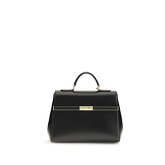Sac bandoulière en veau noir Bos Taurus Dolce & Gabbana
