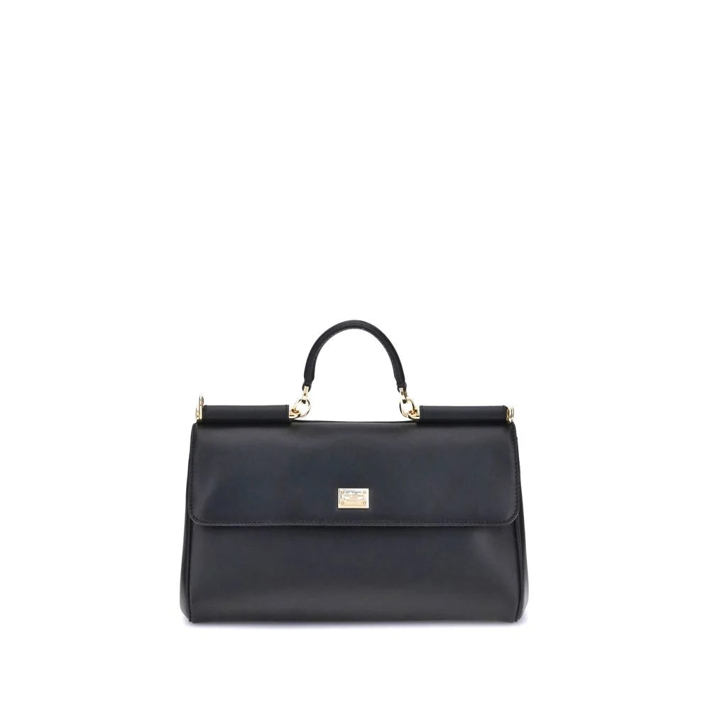 Dolce & Gabbana Sac Bandoulière en Calfskin Noir Bos Taurus - Sacs Bandoulière