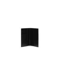 Dolce & Gabbana Black Calf Leather Bos Taurus Wallet