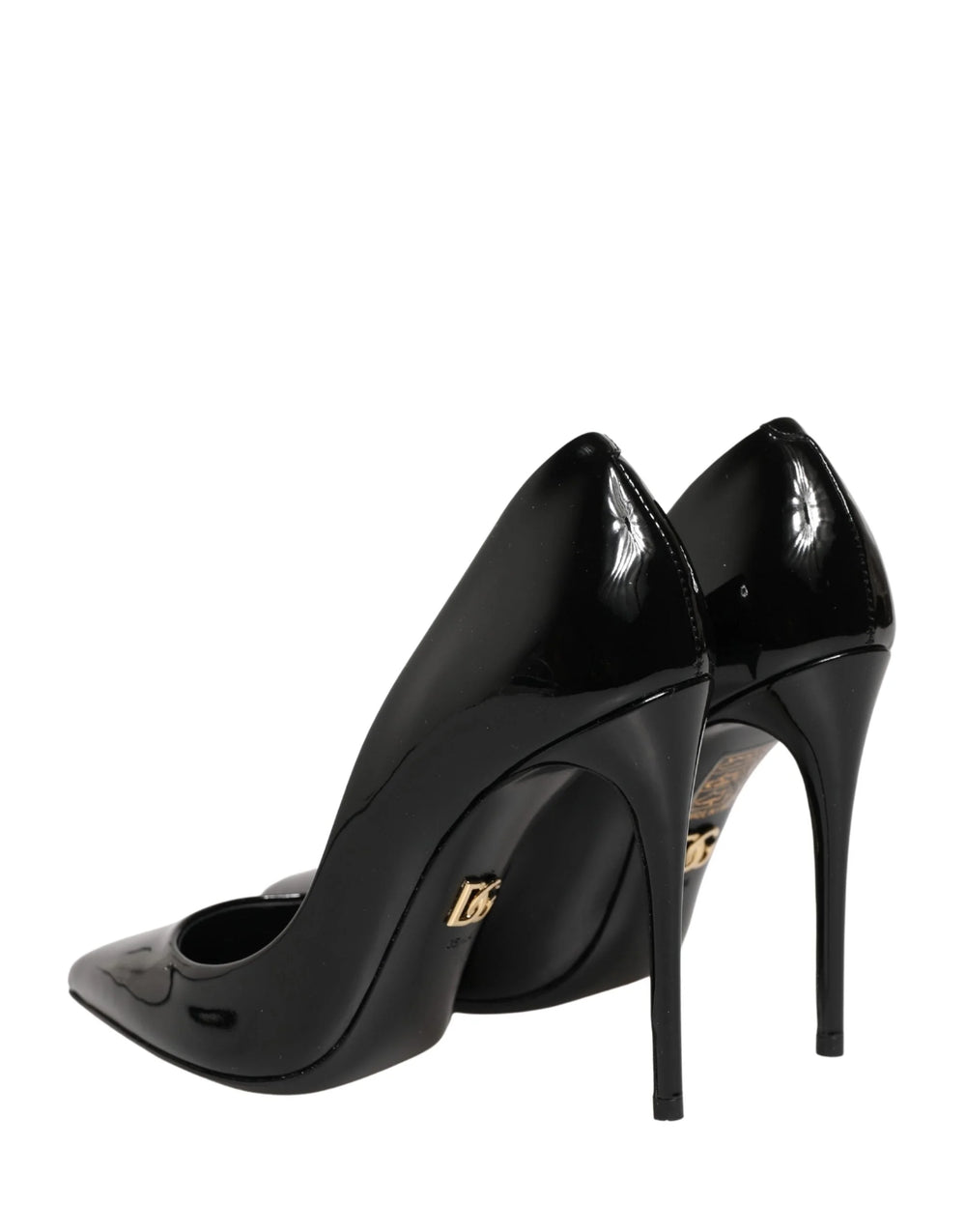 Dolce & Gabbana Black Calf Leather Stiletto Heels Pumps Shoes - EU35.5/US5