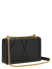 Dolce & Gabbana Black Calfskin Crossbody Bag