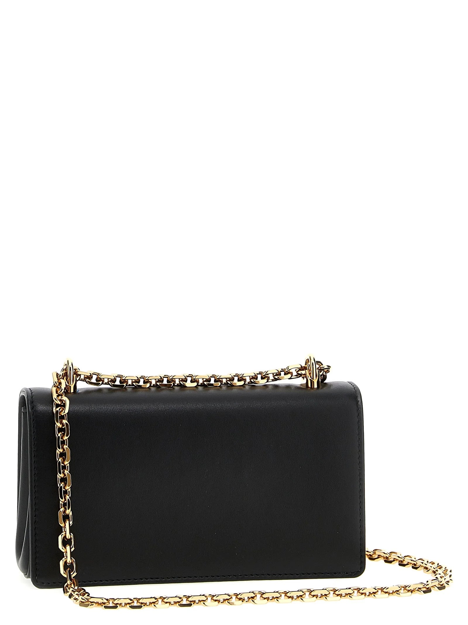 Dolce & Gabbana Black Calfskin Crossbody Bag