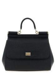 Dolce & Gabbana Black Calfskin Handbag