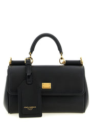 Dolce & Gabbana Black Calfskin Handbag