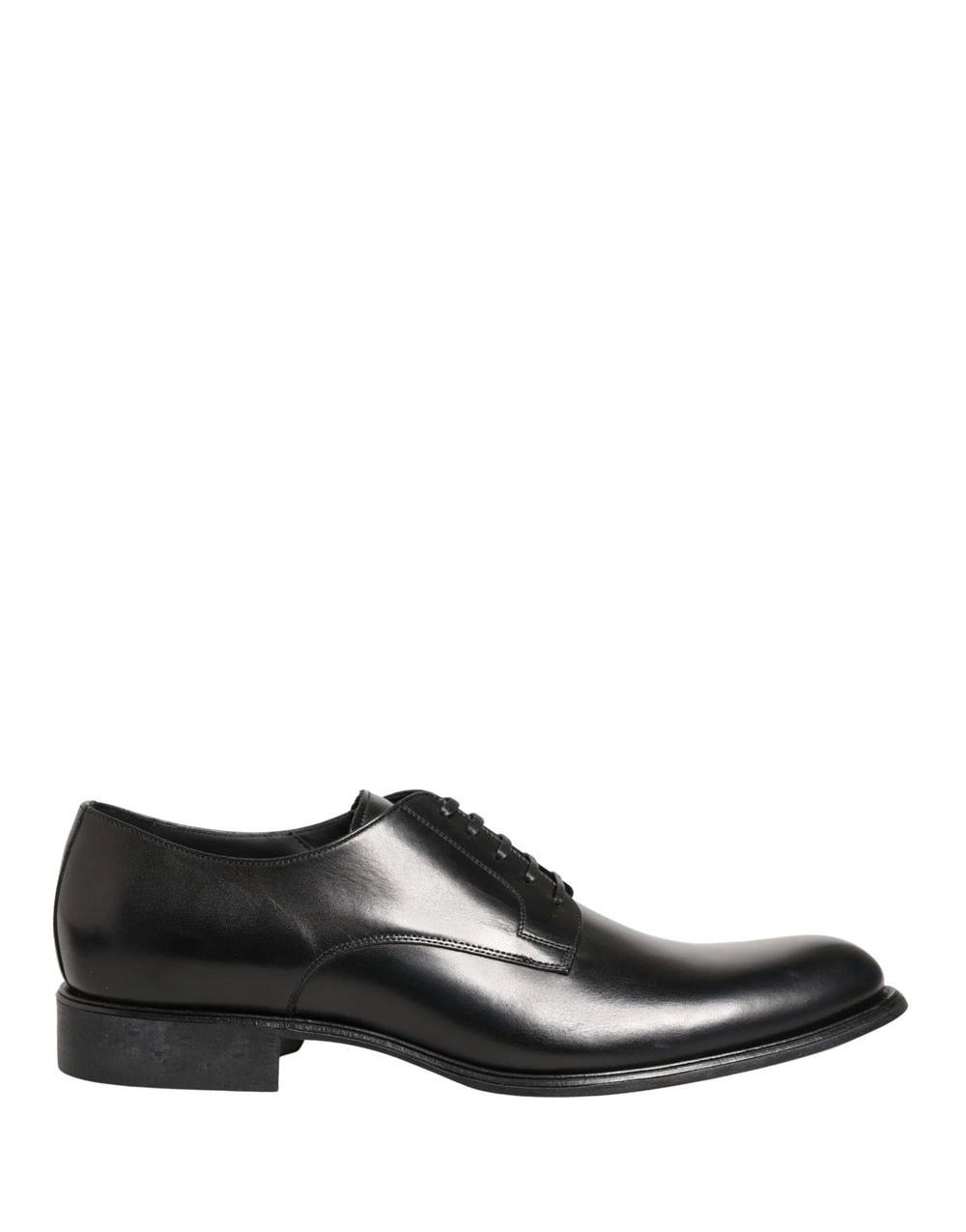 Boty Dolce & Gabbana - černé kožené derby pánské společenské boty