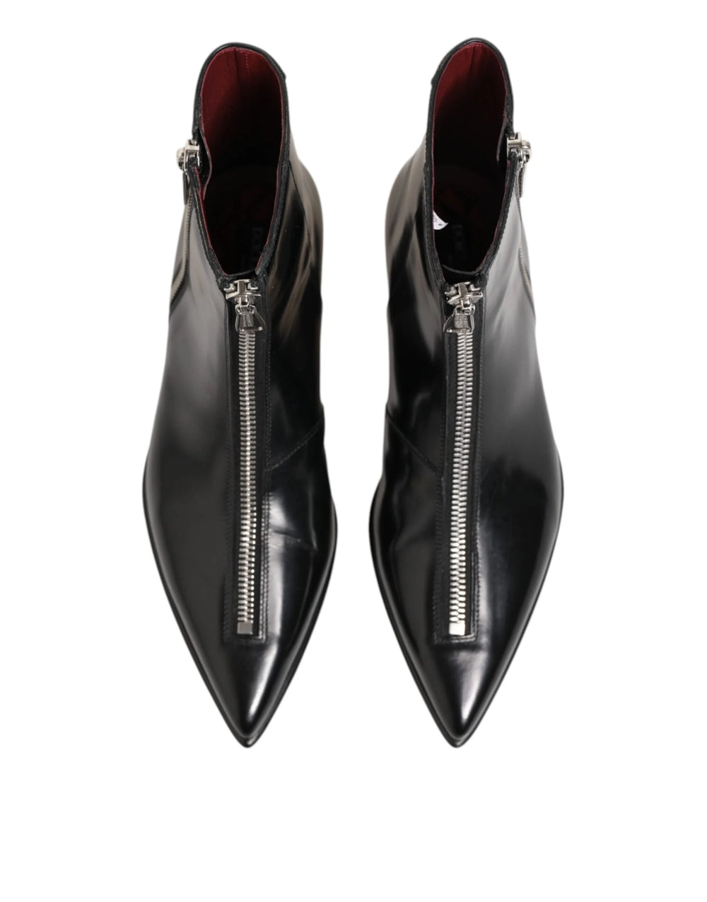 Dolce & Gabbana Black Calfskin Leather Men SHORT Boots Shoes - EU 41 | US 8 - Boots