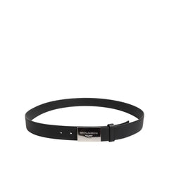 Dolce & Gabbana Black Calfskin Regular Belt - 105 cm / 42 Inches