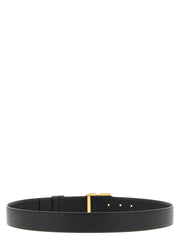 Dolce & Gabbana Black Calfskin Regular Belt