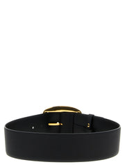 Dolce & Gabbana Black Calfskin Regular Belt - 80 cm / 32 Inches