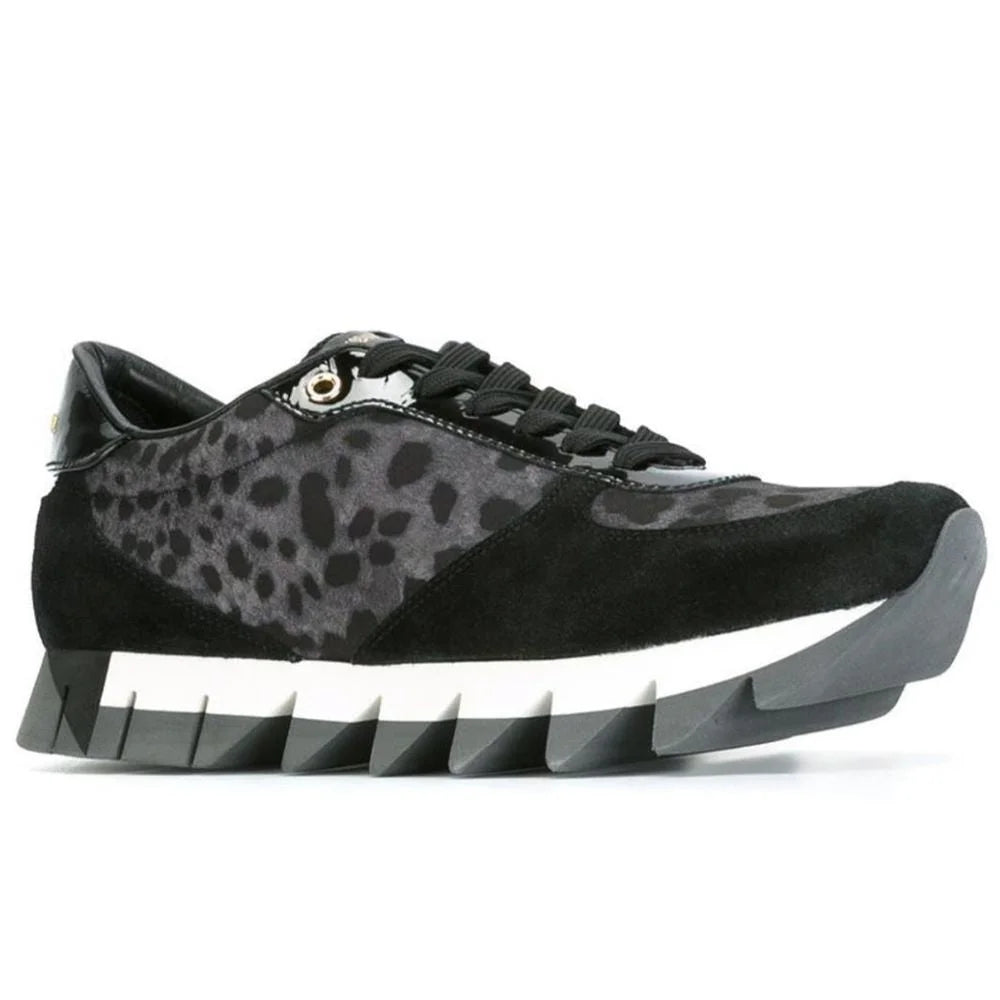 Dolce & Gabbana Black Calfskin Sneaker - EU35/US5 - Sneakers