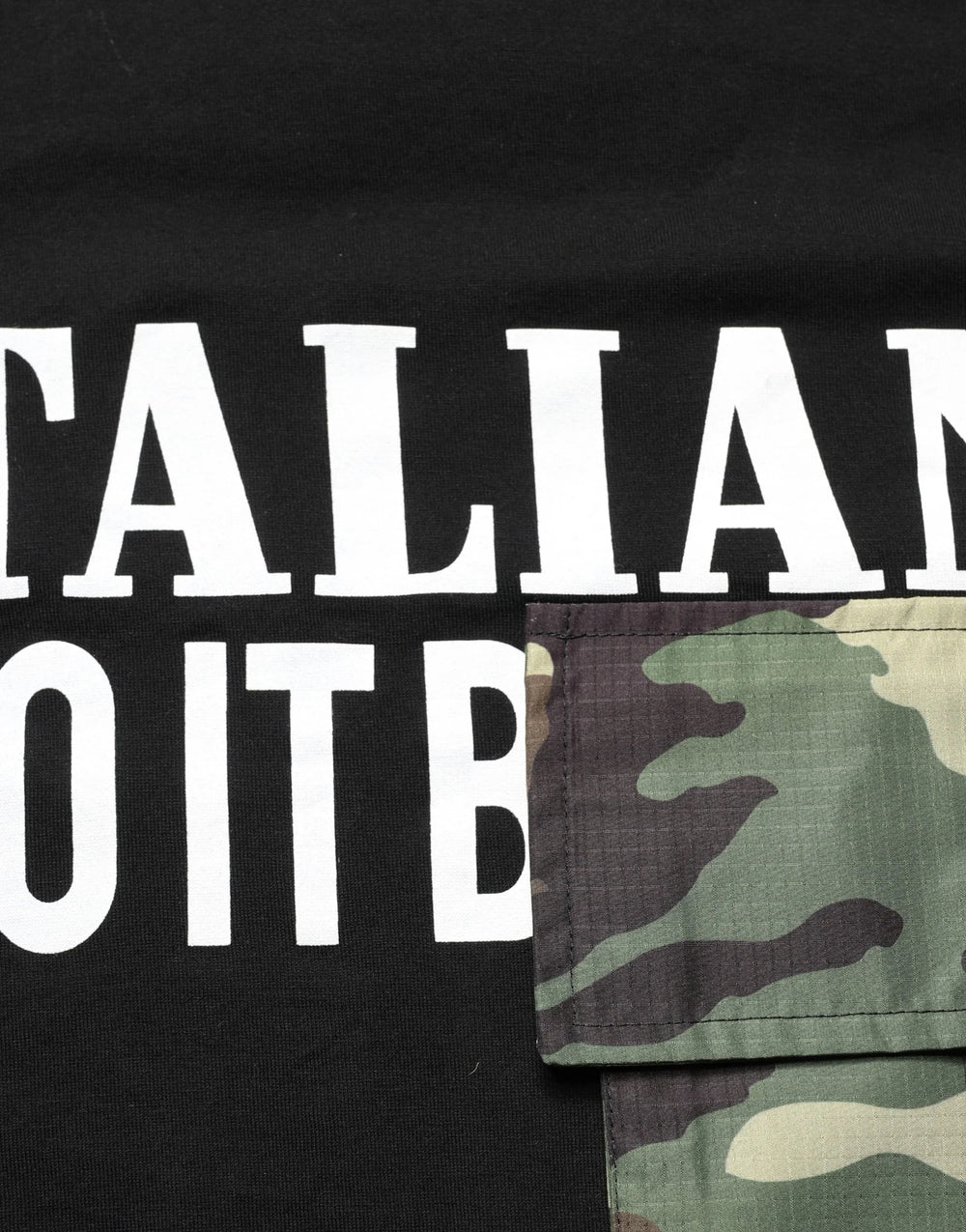 Dolce & Gabbana Black Camouflage Graphic Cotton Crewneck T-shirt - IT60 | 3XL