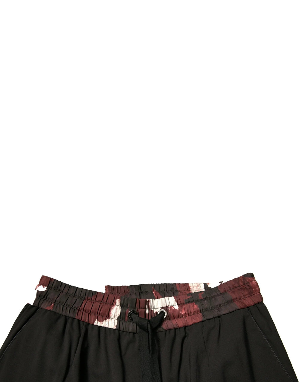 Dolce & Gabbana Black Camouflage Wool Jogger Sweatpants Pants - Joggers