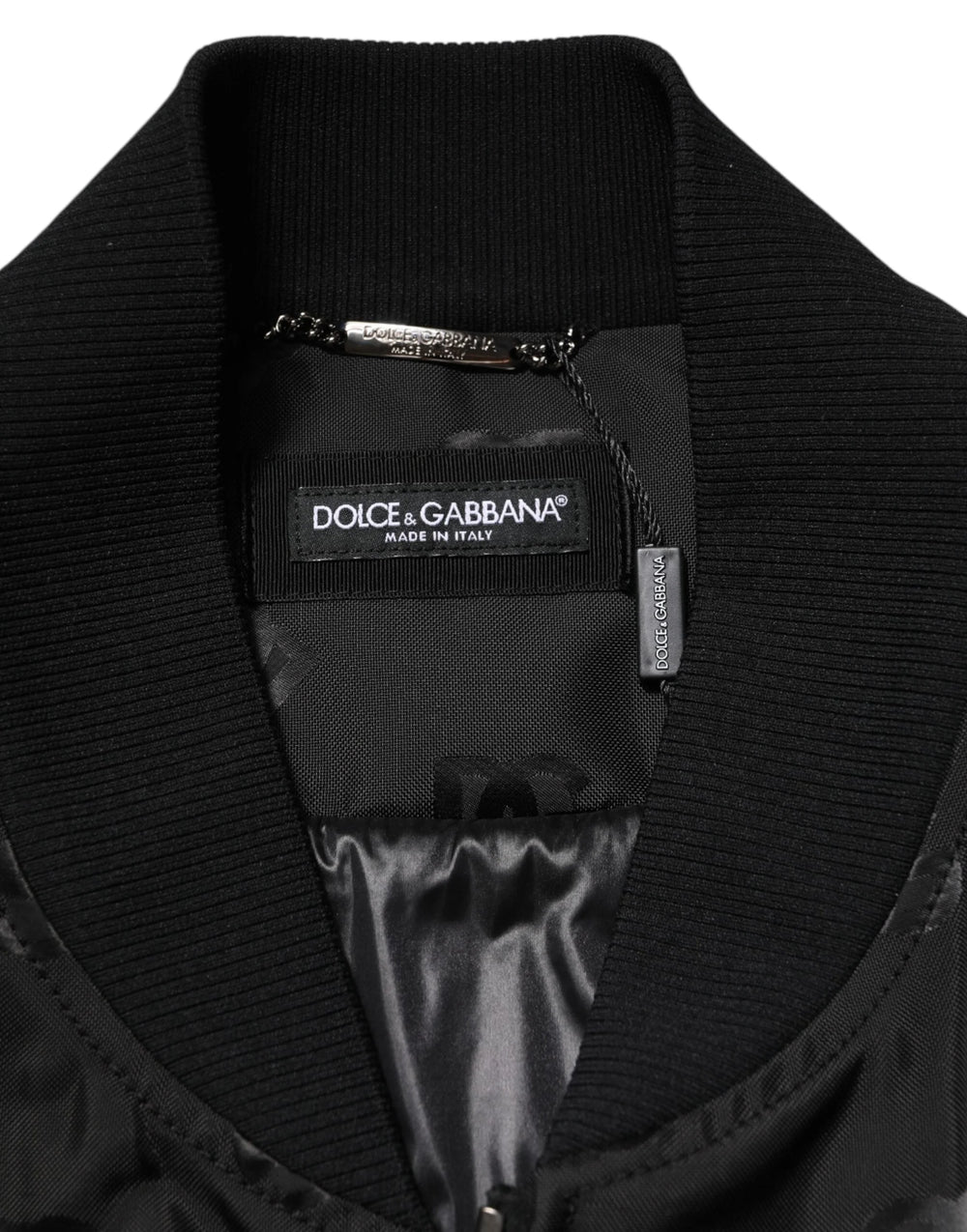 Dolce & Gabbana Black Cargo Windbraker Logo Mania Jacket - IT58 | 3XL - Windbreakers