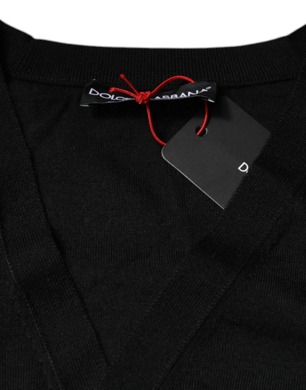 Dolce & Gabbana Black Cashmere Button Down Cardigan Sweater - IT44 | XS - Cardigans