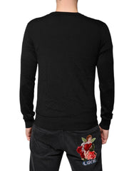 Dolce & Gabbana Black Cashmere Button Down Cardigan Sweater - IT44 | XS - Cardigans