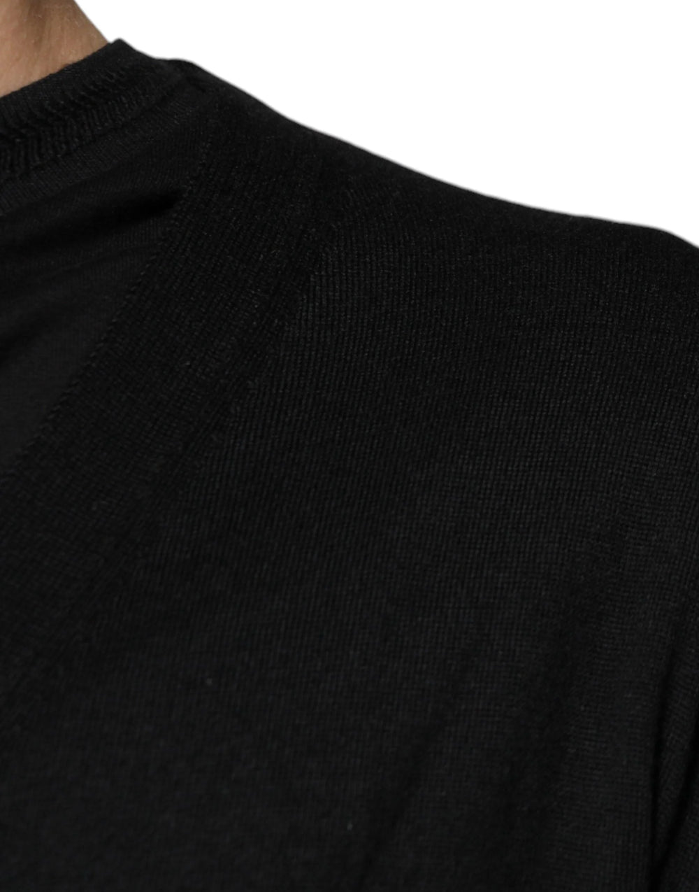 Dolce & Gabbana Black Cashmere Button Down Cardigan Sweater - IT44 | XS - Cardigans