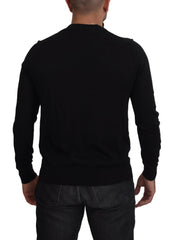 Dolce & Gabbana Black Cashmere Button Down Cardigan Sweater - IT50 | L - Cardigans