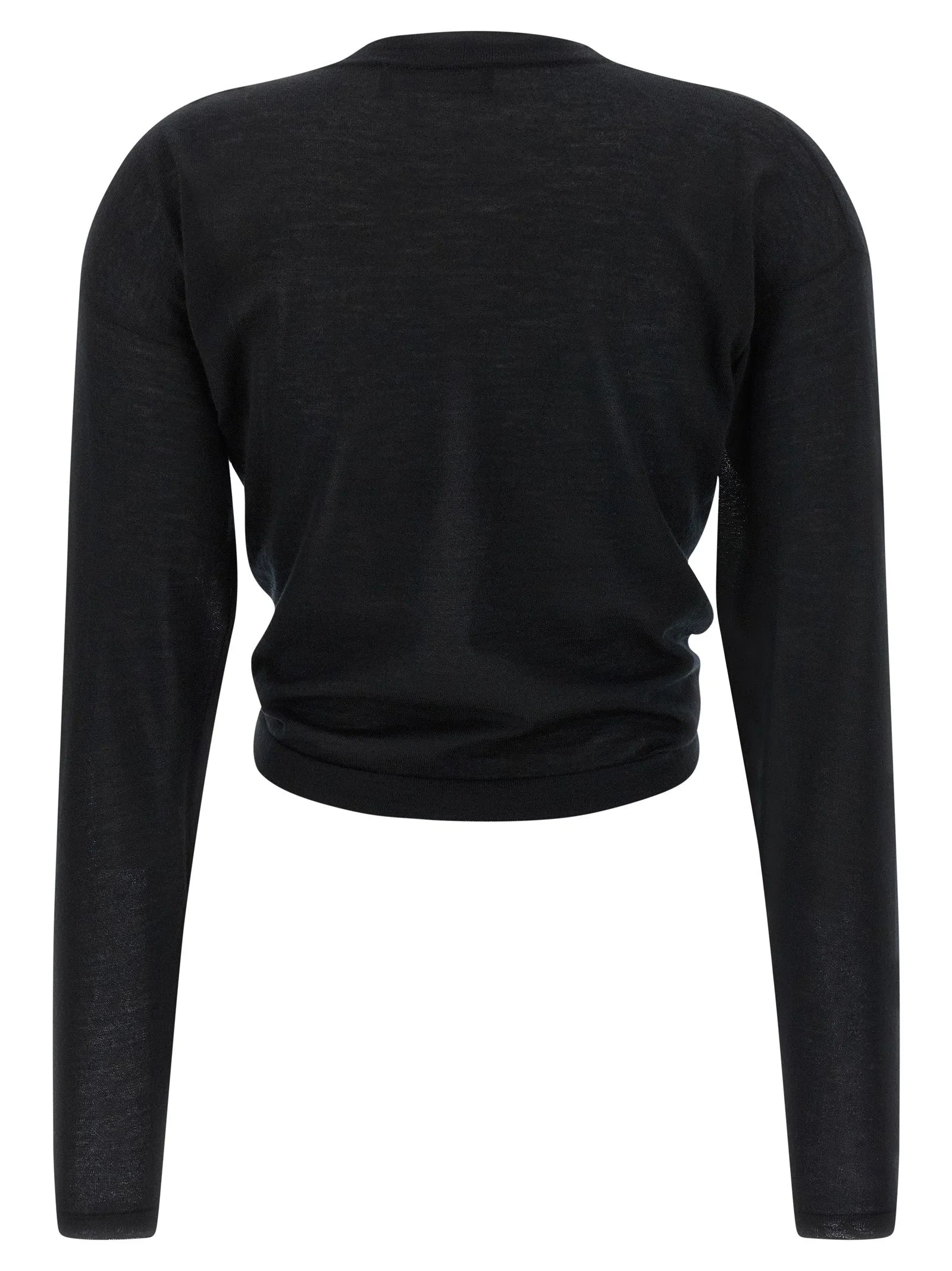 Dolce & Gabbana Black Cashmere Cardigan