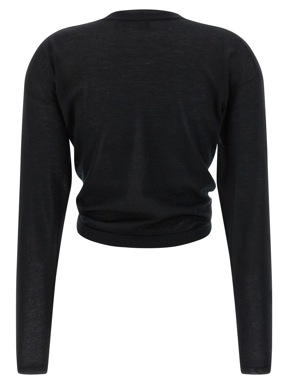 Dolce & Gabbana Black Cashmere Cardigan